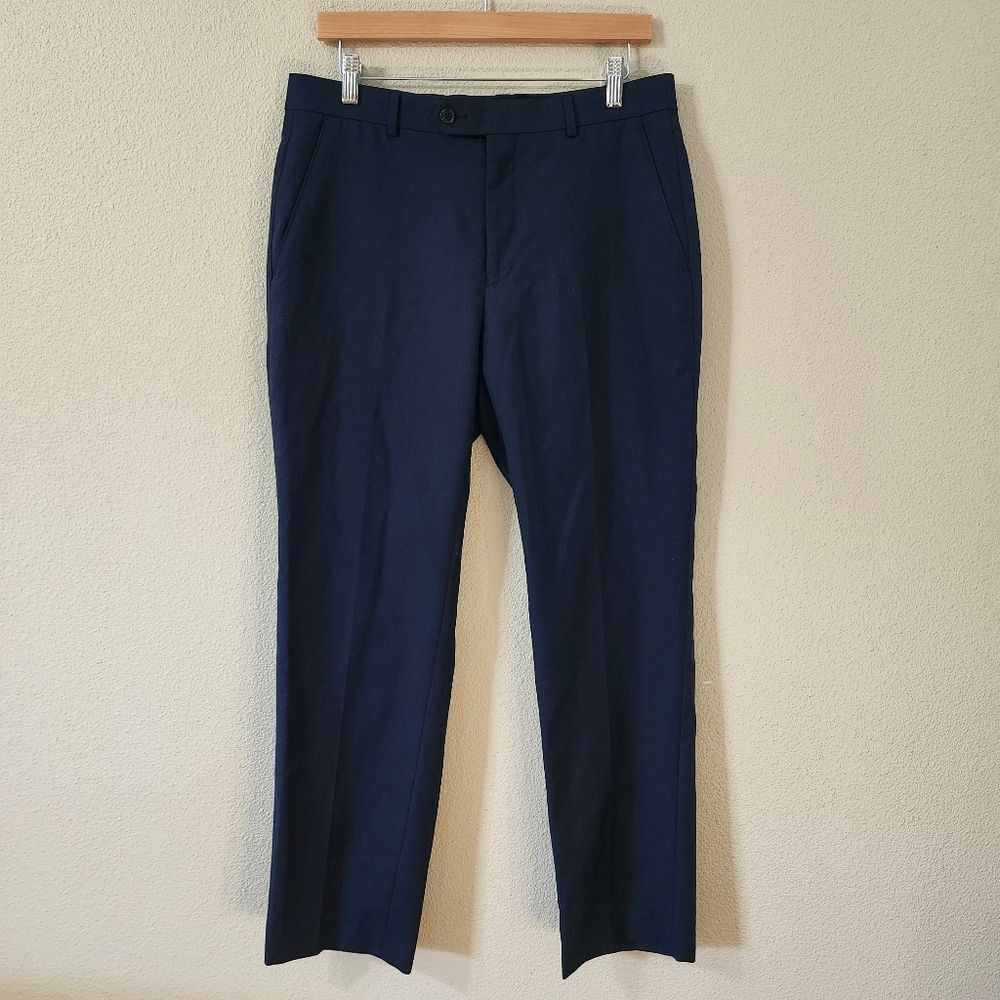 Lauren Ralph Lauren Men's Classic-Fit UltraFlex Stretch Flat Front Suit Pants